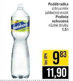Jip Poděbradka citrus mix jablečný most Prolinie ochucená různé druhy nabídka