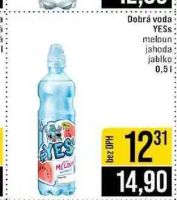 Jip Dobrá voda YESS meloun jahoda jablko nabídka