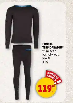 Penny Market PÁNSKÉ TERMOPRÁDLO, 1 ks nabídka