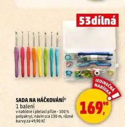 Penny Market SADA NA HÁČKOVÁNÍ, 1 balení nabídka
