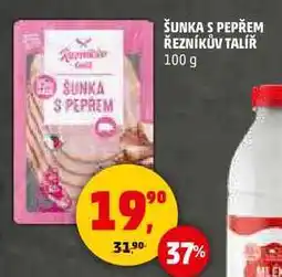 Penny Market ŠUNKA S PEPŘEM ŘEZNÍKŮV TALÍŘ nabídka
