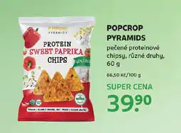 Rossmann POPCROP PYRAMIDS pečené proteinové chipsy nabídka