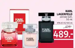 Rossmann KARL LAGERFELD pánská EdT nabídka