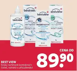 Rossmann BEST VIEW široký sortiment kontaktních čoček, roztoků a příslušenství nabídka