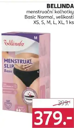 Rossmann BELLINDA menstruační kalhotky Basic Normal, velikosti nabídka
