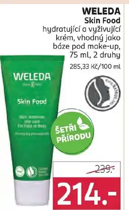 Rossmann WELEDA Skin Food nabídka