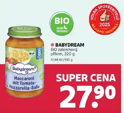 Rossmann BABYDREAM BIO zeleninový příkrm nabídka