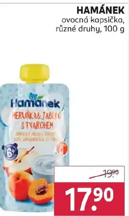 Rossmann HAMÁNEK ovocná kapsička nabídka