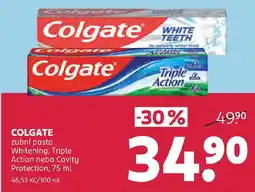 Rossmann COLGATE zubní pasta Whitening, Triple Action nebo Cavity Protection nabídka