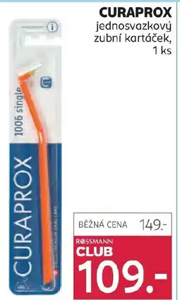 Rossmann CURAPROX jednosvazkový zubní kartáček nabídka