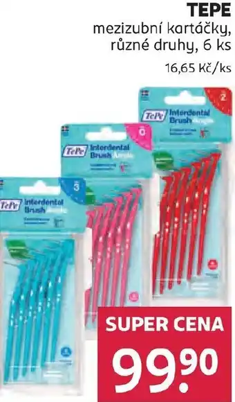 Rossmann TEPE mezizubní kartáčky nabídka