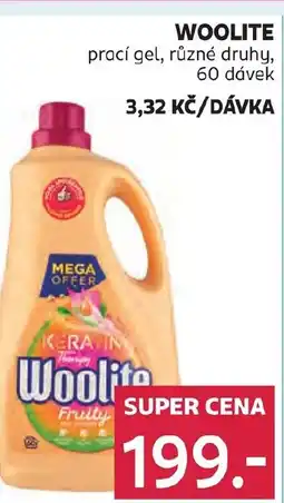 Rossmann Woolite prací gel nabídka