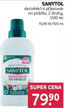 Rossmann Sanytol dezinfekční přípravek na prádlo nabídka