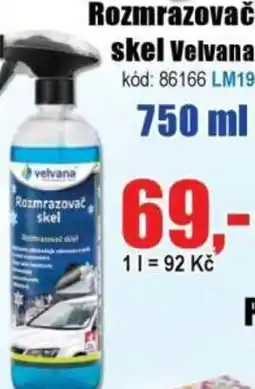 EVA Rozmrazovač skel Velvana nabídka