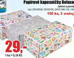 EVA Papírové kapesníčky Deluxo nabídka