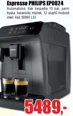 EVA Espresso PHILIPS EP0824 nabídka