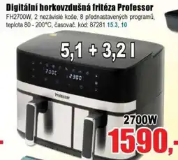 EVA Digitální horkovzdušná fritéza Professor nabídka
