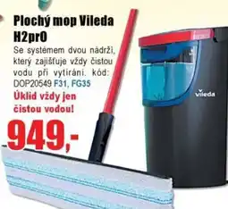 EVA Plochý mop Vileda H2pro nabídka