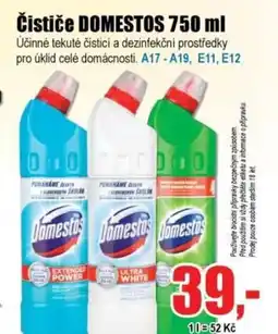 EVA Čističe DOMESTOS nabídka