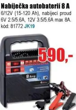 EVA Nabíječka autobaterií 8 A nabídka