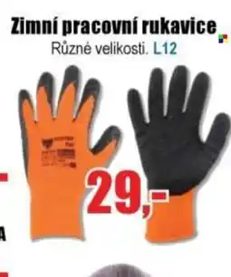 EVA Zimní pracovní rukavice nabídka