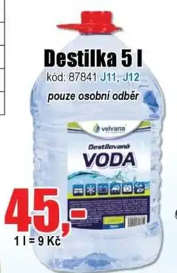 EVA Destilka nabídka