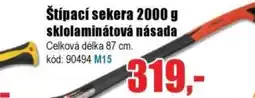EVA Štípací sekera 2000 g sklolaminátová násada nabídka