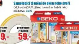 EVA Samolepicí těsnění do oken nebo dveří nabídka