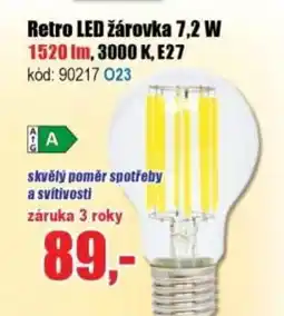 EVA Retro LED žárovka 7,2 W nabídka