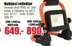 EVA Nabíjecí reflektor nabídka