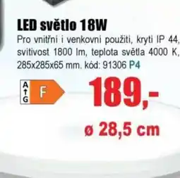 EVA LED světlo 18W nabídka