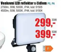 EVA Venkovní LED reflektor s čidlem nabídka