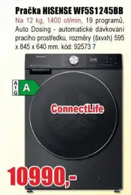 EVA Pračka HISENSE WF5S1245BB nabídka