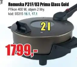 EVA Remoska P31F/03 Prima Glass Gold nabídka