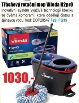 EVA Třásňový rotační mop Vileda H2pro nabídka