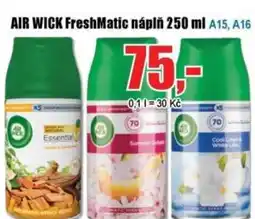 EVA AIR WICK FreshMatic náplň nabídka