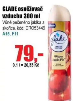 EVA GLADE osvěžovač vzduchu nabídka