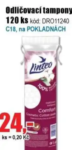 EVA Odličovací tampony nabídka