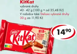 CBA KitKat nabídka