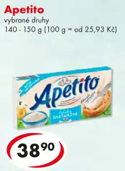 CBA Apetito nabídka