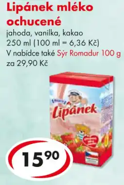 CBA Madeta Lipánek mléko ochucené nabídka