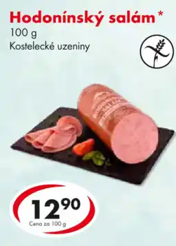 CBA Hodonínský salám nabídka