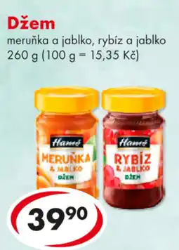 CBA Hame Džem meruňka a jablko, rybíz a jablko nabídka
