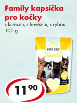 CBA Family kapsička pro kočky nabídka