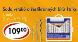 CBA Sada vrtáků a šestihranných bitů nabídka