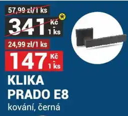 Merkury Market KLIKA PRADO E8 kování, černá nabídka