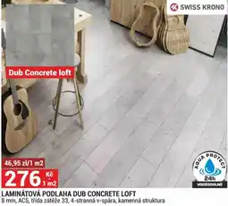 Merkury Market Laminátová podlaha dub concrete loft nabídka
