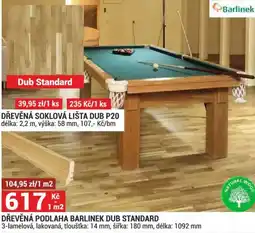 Merkury Market Dřevěná podlaha barlinek dub standard nabídka