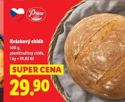 Lidl Kváskový chléb nabídka