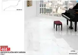 Merkury Market Gresová dlažba new carrara nabídka